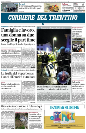Cover of Corriere del Trentino