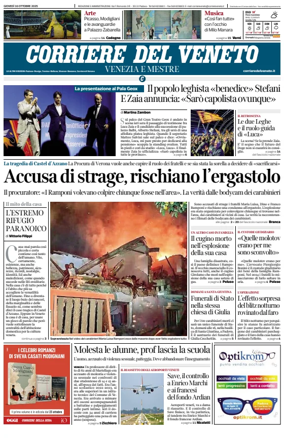 Cover of Corriere del Veneto (Venezia e Mestre)