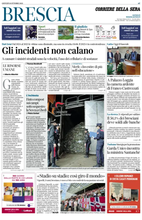 Cover of Corriere della Sera (Brescia)