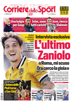 Cover of Corriere dello Sport (Nazionale)