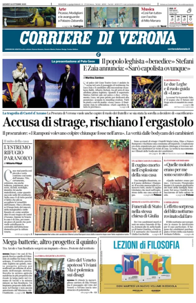 Cover of Corriere di Verona