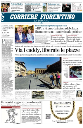 Cover of Corriere Fiorentino