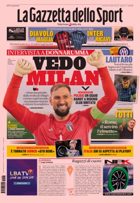 Cover of La Gazzetta dello Sport - Lombardia
