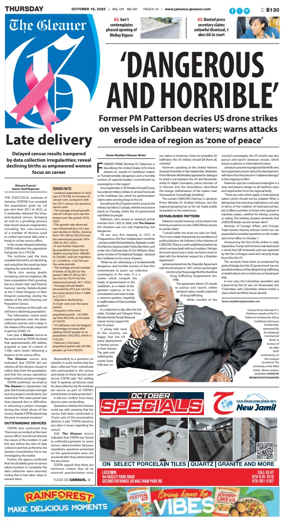 Cover of Jamaica Gleaner