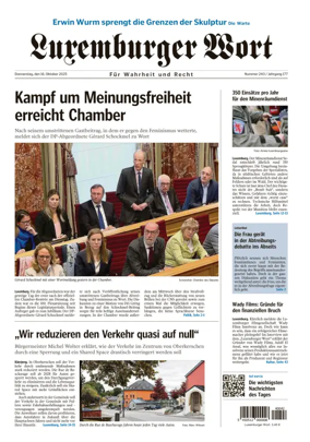 Cover of Luxemburger Wort