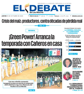 Cover of El Debate de Los Mochis