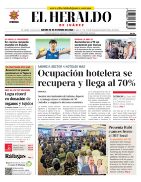 Cover of El Heraldo de Juarez