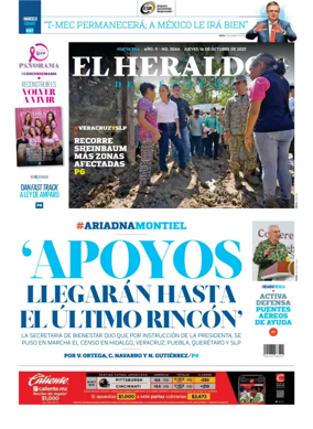 Cover of El Heraldo de Mexico