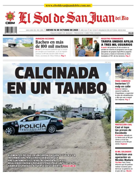 Cover of El Sol de San Juan del Río