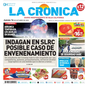 Cover of La Crónica