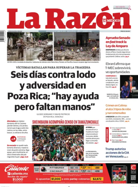 Cover of La Razón de México
