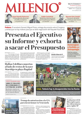 Cover of Milenio Monterrey