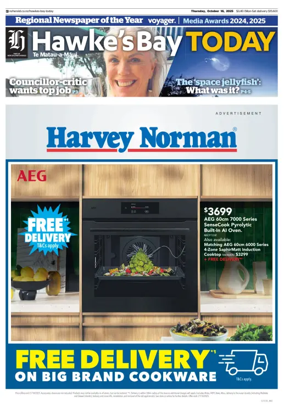 Cover of Hawke's Bay Today