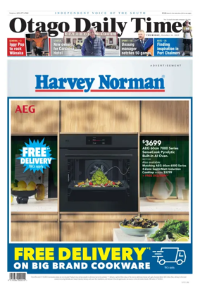 Cover of Otago Daily Times
