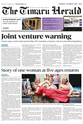 Cover of The Timaru Herald