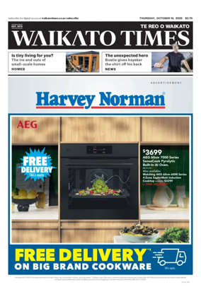 Cover of Waikato Times