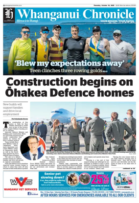 Cover of Wanganui Chronicle