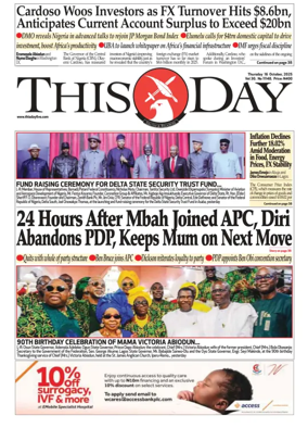 Cover of THISDAY