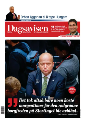 Cover of Dagsavisen