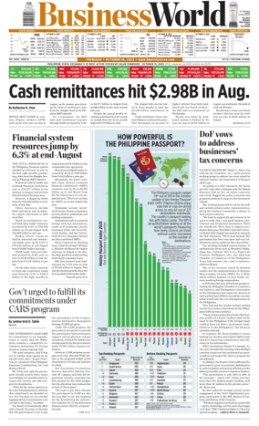 Cover of Business World 