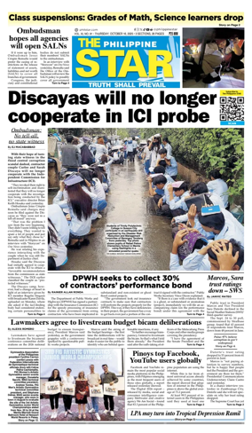 Cover of The Philippine Star
