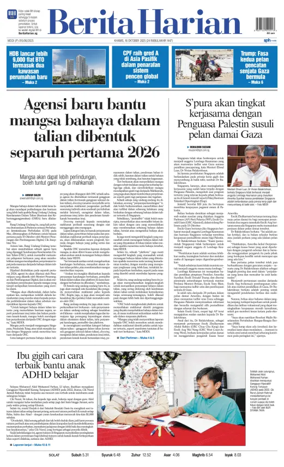 Cover of Berita Harian