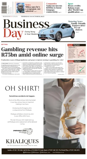 Cover of Business Day