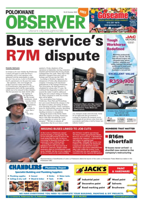 Cover of Polokwane Observer