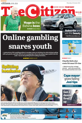 Cover of The Citizen (Gauteng)