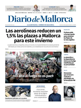 Cover of Diario de Mallorca