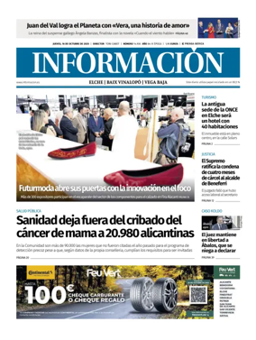 Cover of Diario Informacion (Elche y Vega Baja)