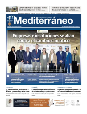 Cover of El Periódico Mediterráneo