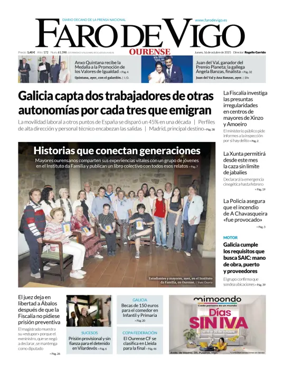 Cover of Faro de Vigo (Ourense)