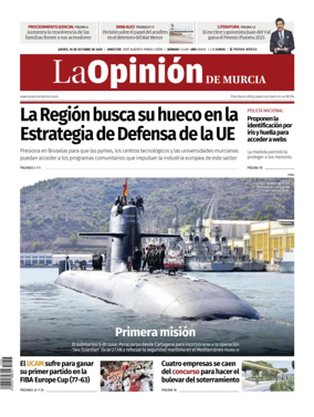 Cover of La Opinión de Murcia