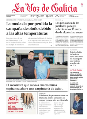 Cover of La Voz de Galicia (Carballo)