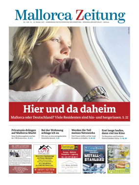 Cover of Mallorca Zeitung