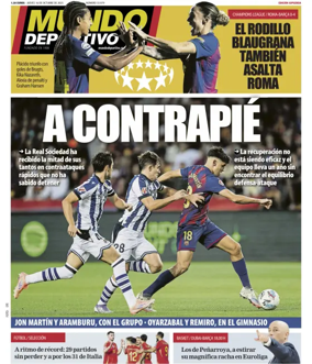 Cover of Mundo Deportivo (Gipuzkoa)