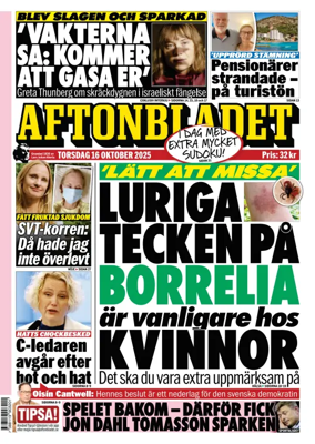 Cover of Aftonbladet