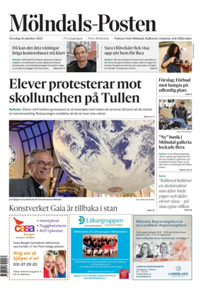 Cover of Mölndals-Posten