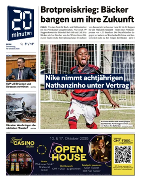 Cover of 20 Minuten - Bern