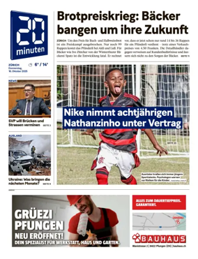 Cover of 20 Minuten - Zurich
