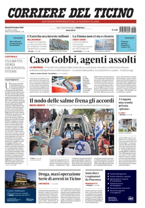 Cover of Corriere del Ticino