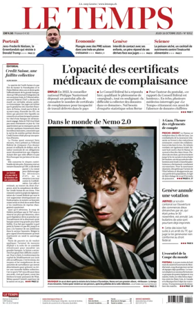 Cover of Le Temps