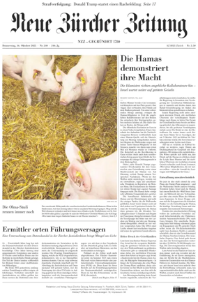 Cover of Neue Zürcher Zeitung