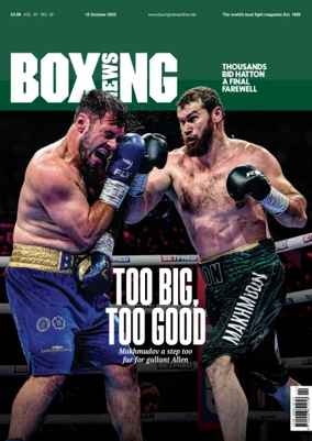 Cover of Boxing News