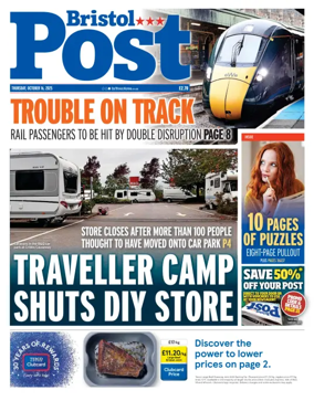 Cover of Bristol Post