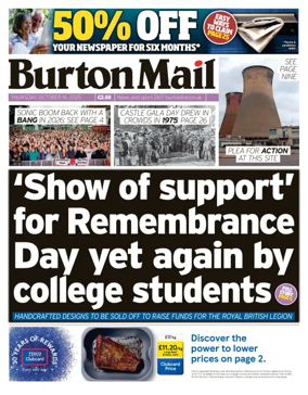 Cover of Burton Mail
