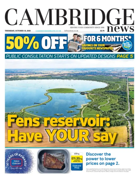 Cover of Cambridge News