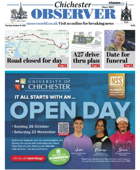 Cover of Chichester Observer