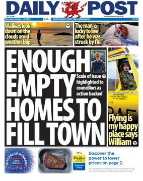 Cover of Daily Post (North Wales)